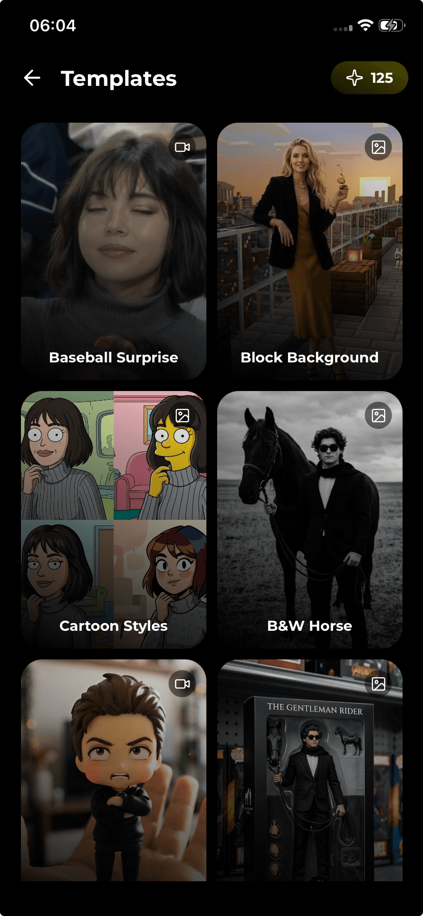 Moviegen templates gallery