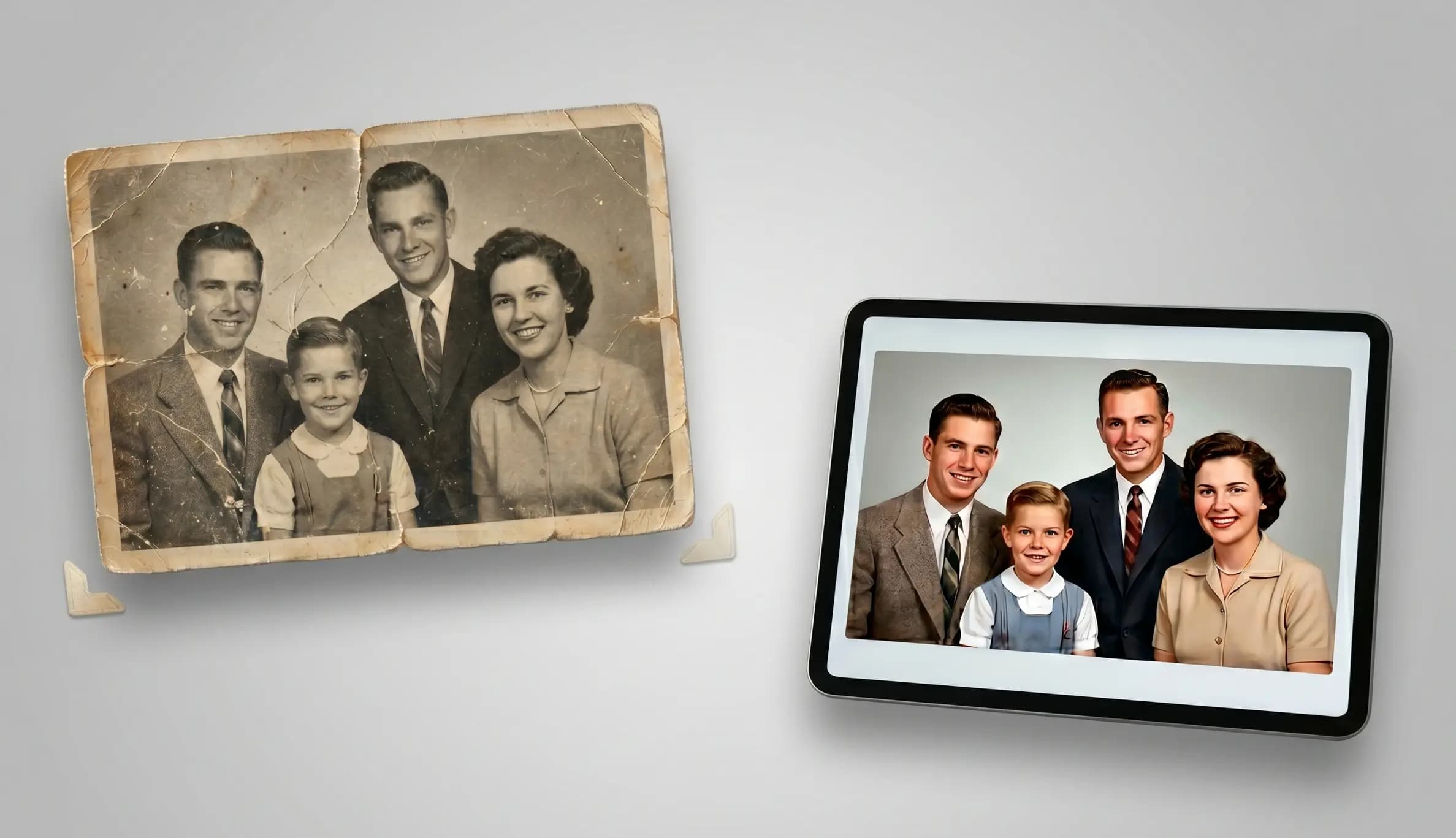 How to Restore Old Photos with AI